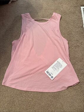 lululemon athletica Light Pink Scoop-Back Tank Top